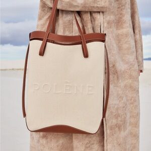 Polene Ilo Tote Bag Cognac (New)